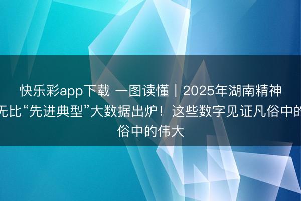 快乐彩app下载 一图读懂｜2025年湖南精神细致无比“先进